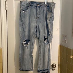 SHEIN mom jeans